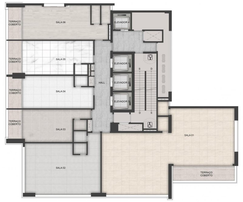 Laje tipo sem layout