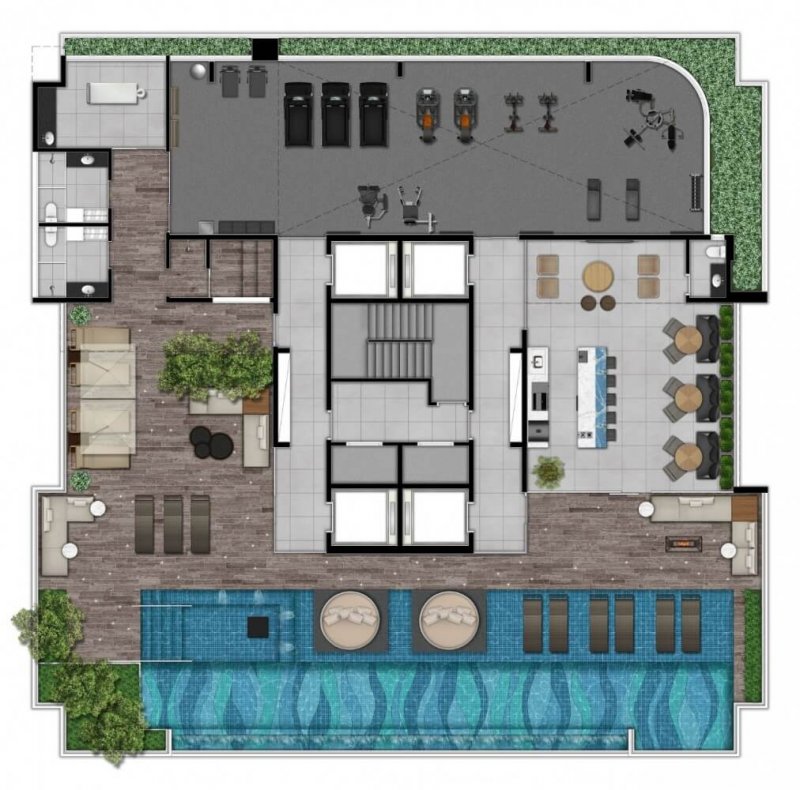 Roof top - Implanta��o