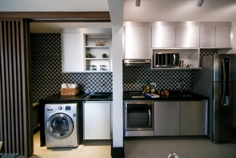 decorado - Ambiente integrado - Ext Campo Belo