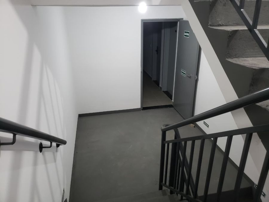 Escadaria corta fogo