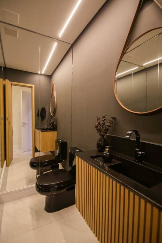 Decorado lavabo - planta de 82m2