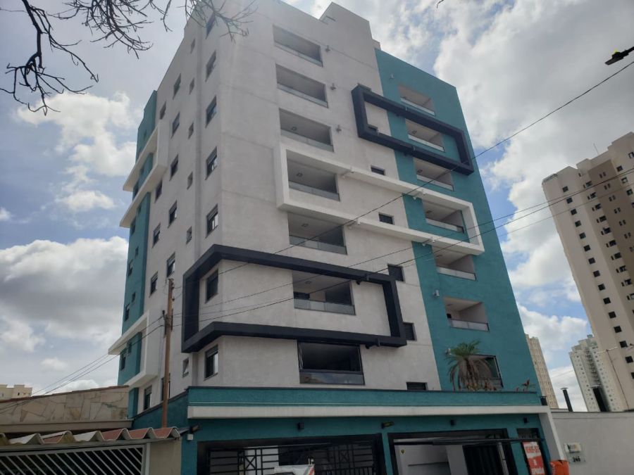 Fachada da torre única com 07 andares