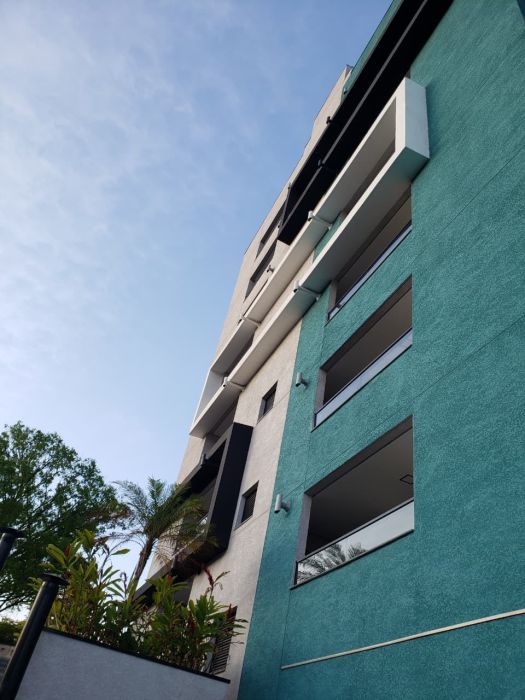 Vista frontal do edifício