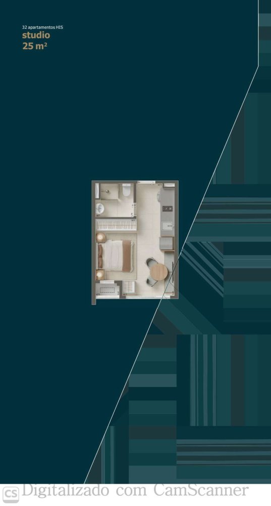 32 unidades - HIS - Studio 25m2