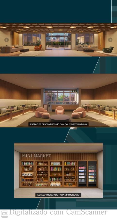 Espa�o de descompress�o - Coliving e Coworking e Espa�o preparado para mini-mercado