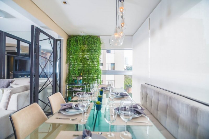 decorado - Ambiente integrado - Ext Campo Belo