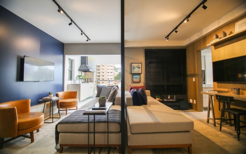 foto do decorado - ambientes íntegrados