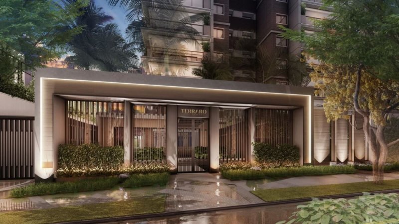 Fachada Portal Residencial Terraro - Exto