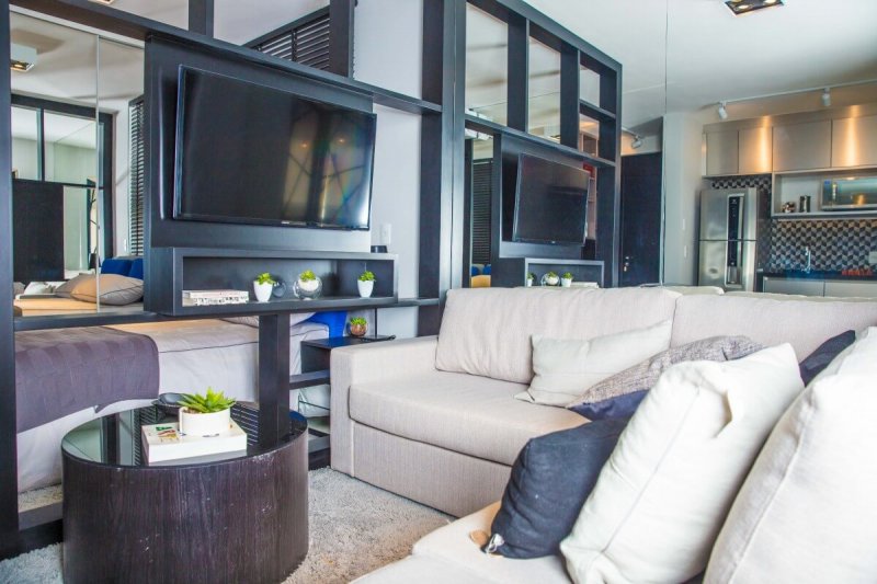 decorado - Ambiente integrado - Ext Campo Belo