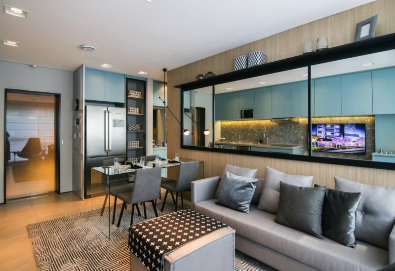 decorado de 38m2 - inspire - Exto