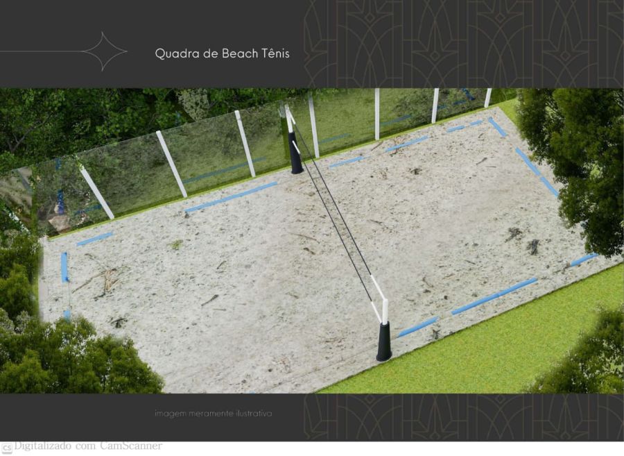 Quadra de beach t�nis