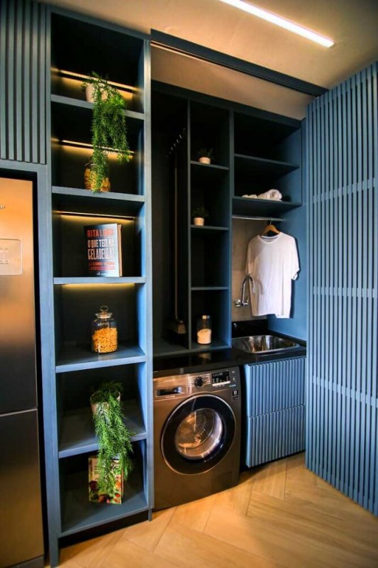 �rea de servi�o - planta de 65m2