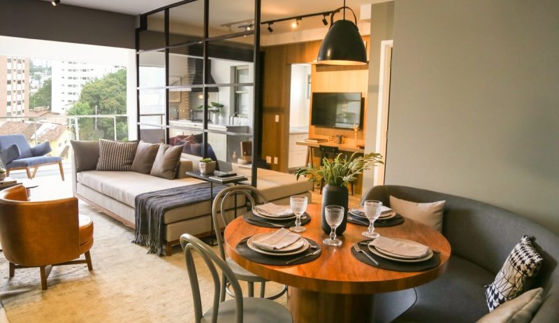 foto do decorado - ambientes íntegrados