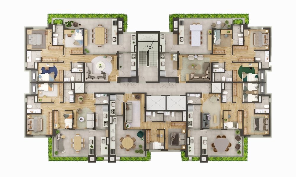 Implanta��o do residencial
