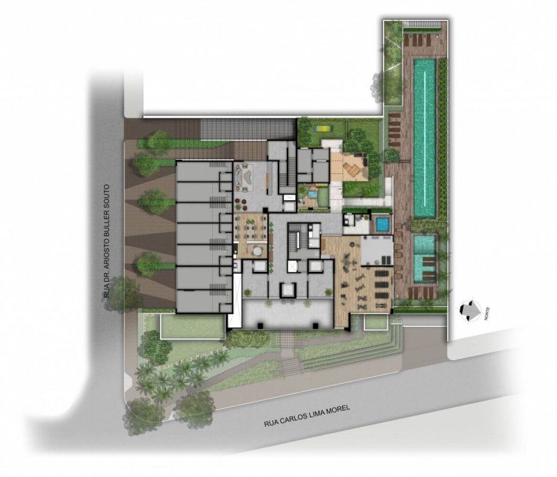 Implantação do Residencial Green Guedala