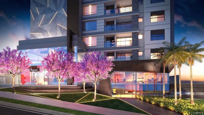 Fachada da frente Residencial Inspire