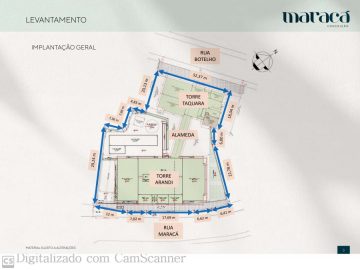 Novo projeto Namour - Implantação geral - Levantamento.