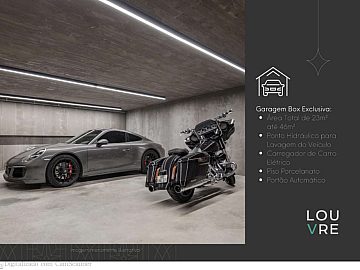 Garagem box exclusiva.